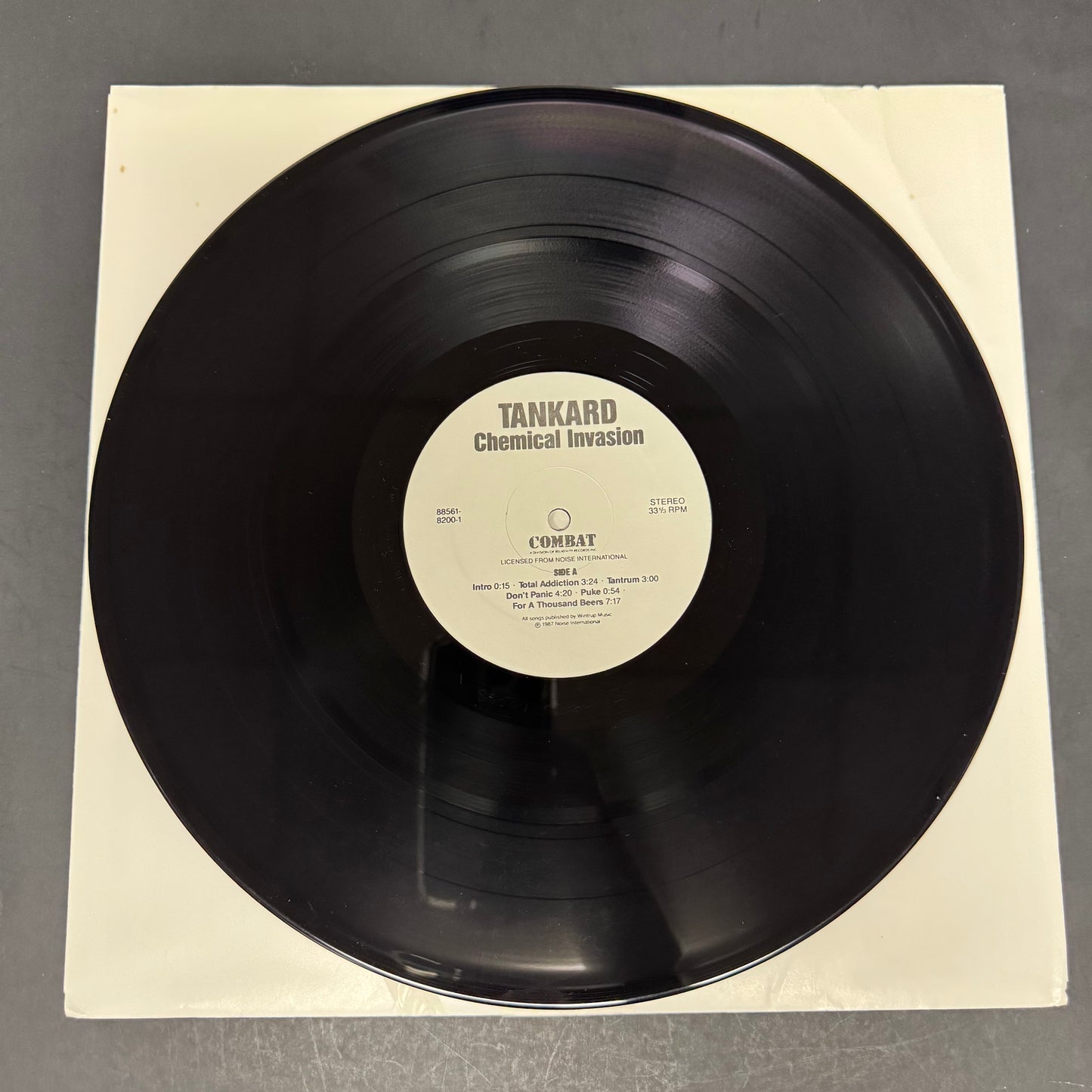 Tankard - Chemical Invasion original LP (used)