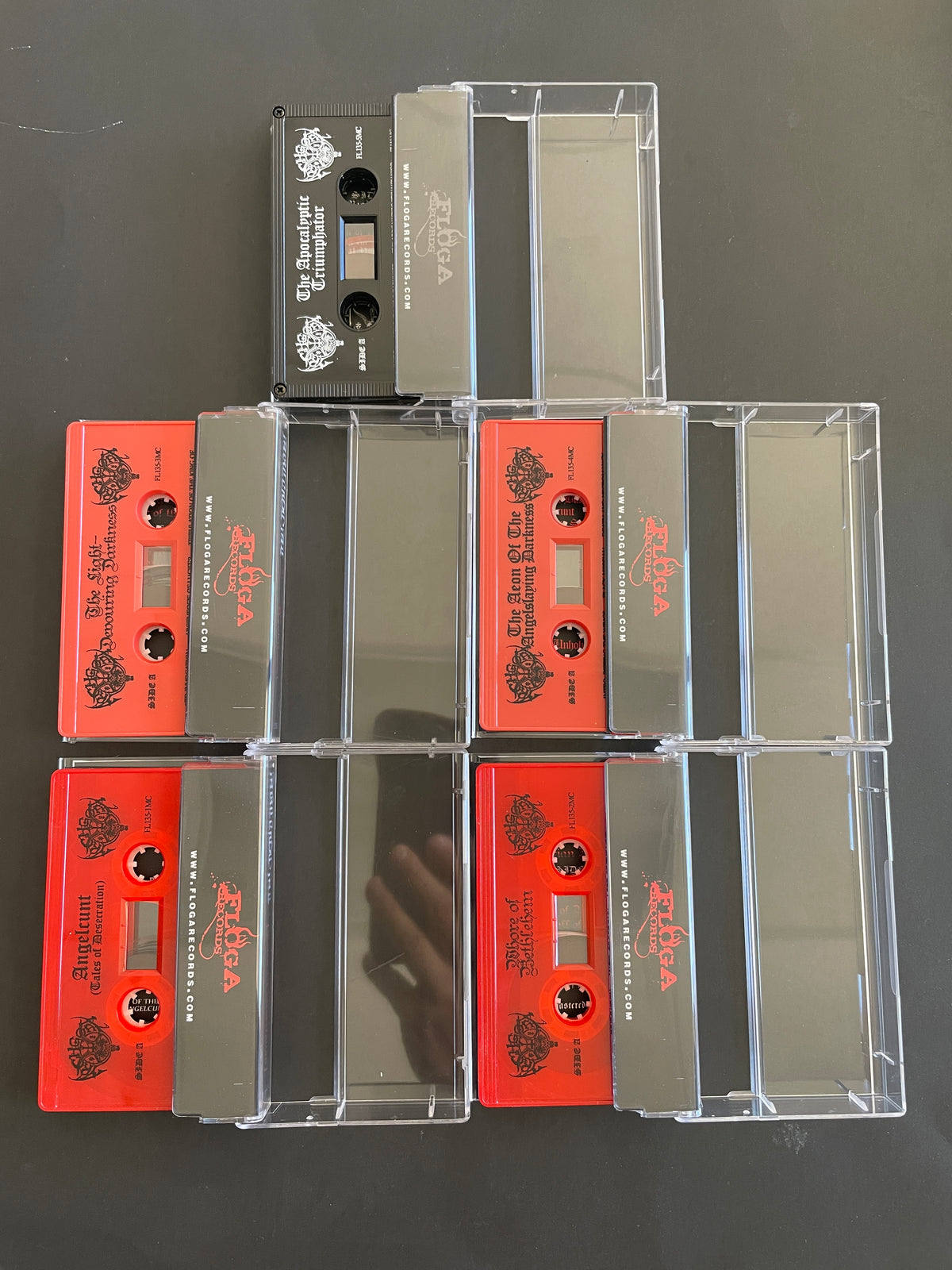 Archgoat – Total Satanic Darkness cassette tape box set (used)