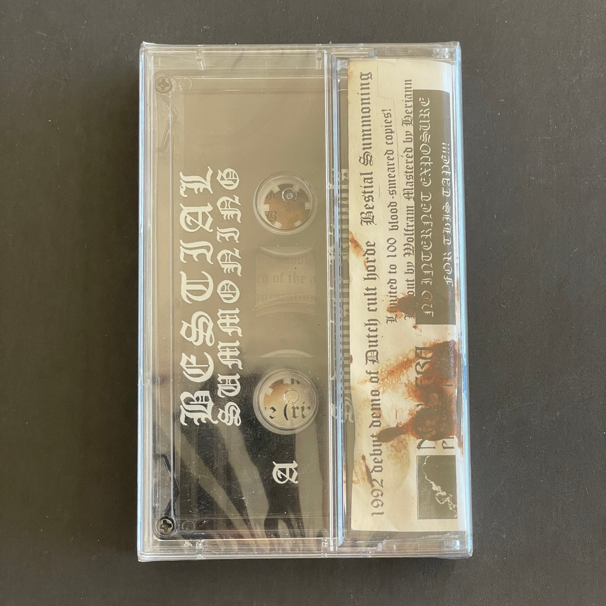 Bestial Summoning – Sodomistic Rituals... cassette tape