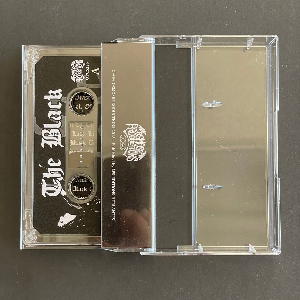 The Black – The Priest Of Satan cassette tape (used)