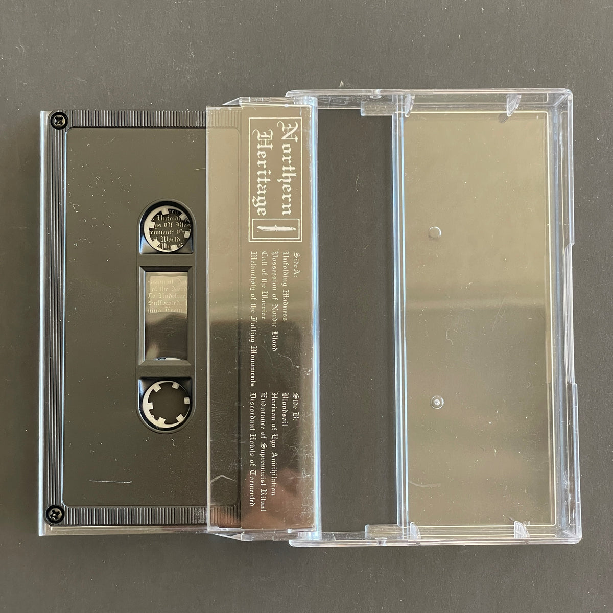 Clandestine Blaze – Falling Monuments cassette tape (used)