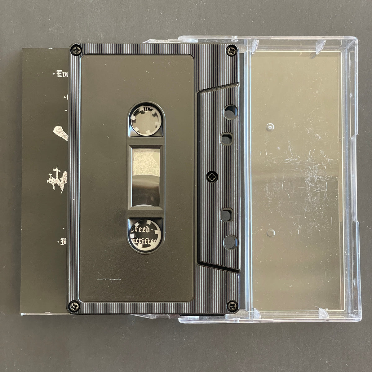 Clandestine Blaze – New Golgotha Rising cassette tape (used)