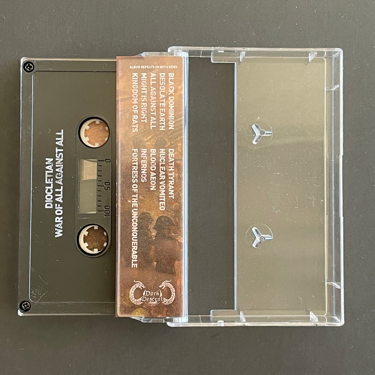 Diocletian – War Of All Against All cassette tape (used)