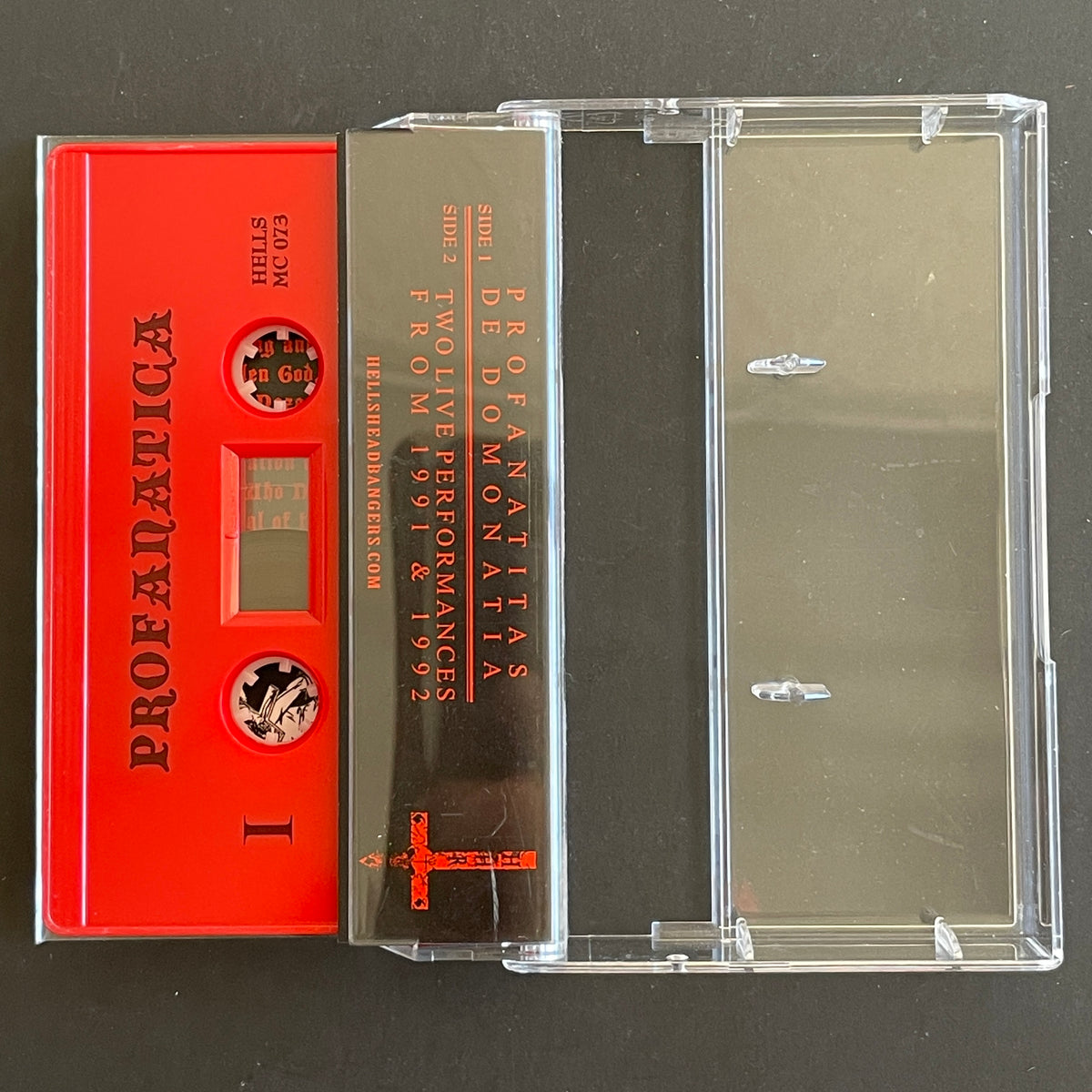 Profanatica – Profanatitas De Domonatia cassette tape (used)