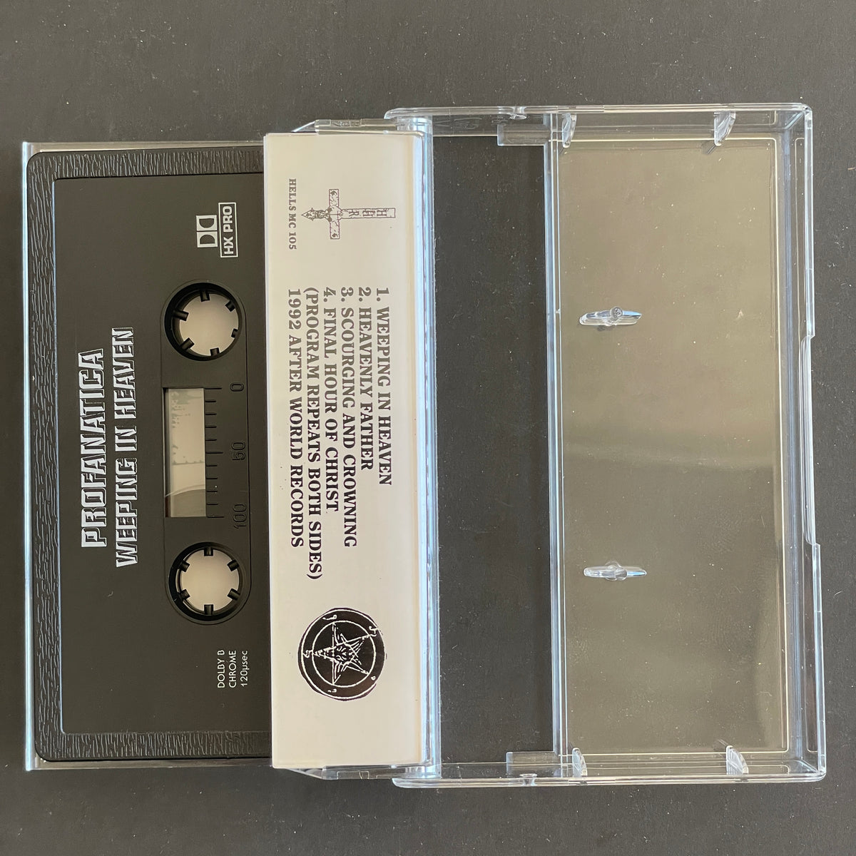 Profanatica – Weeping In Heaven cassette tape (used)