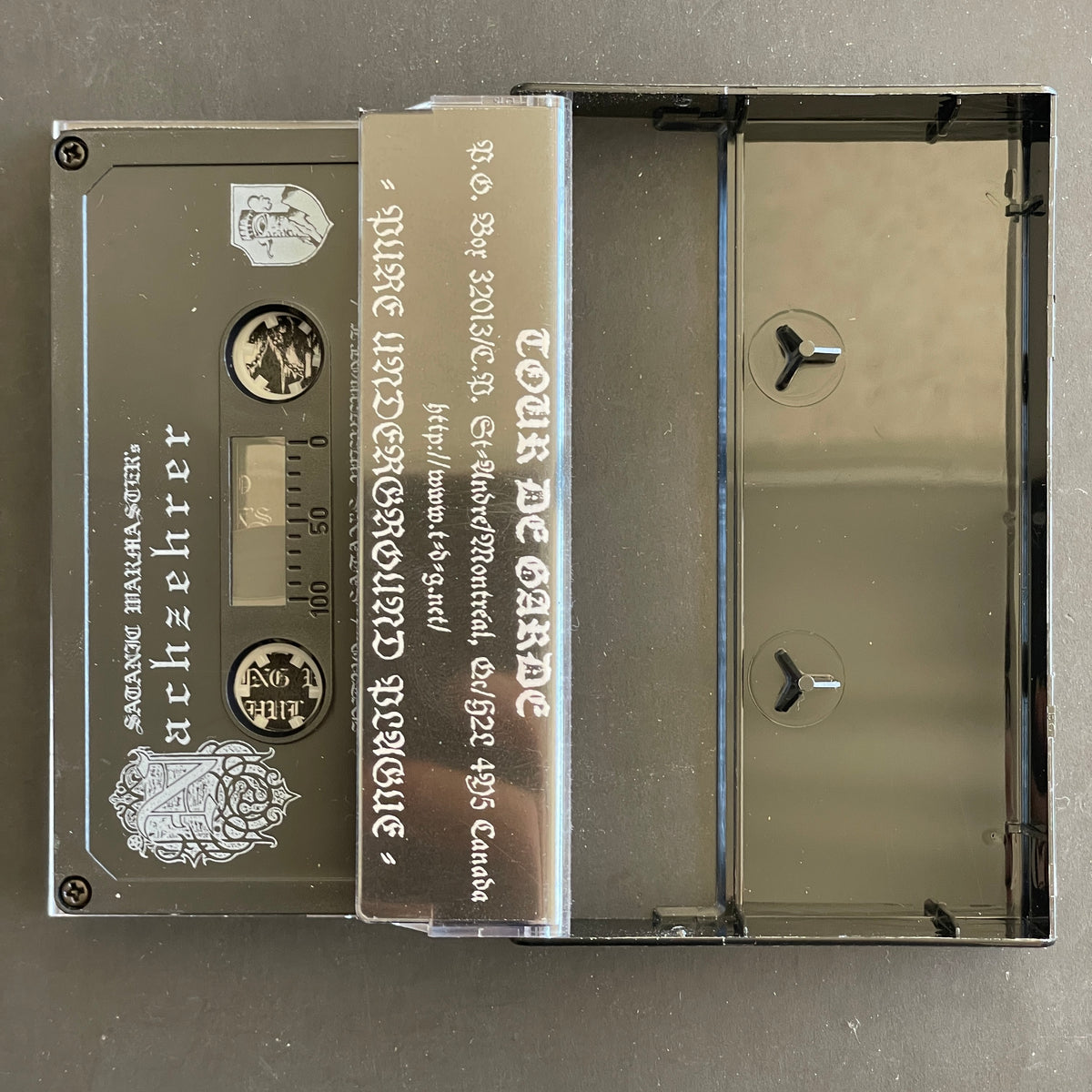 Satanic Warmaster – Nachzehrer cassette tape (used)
