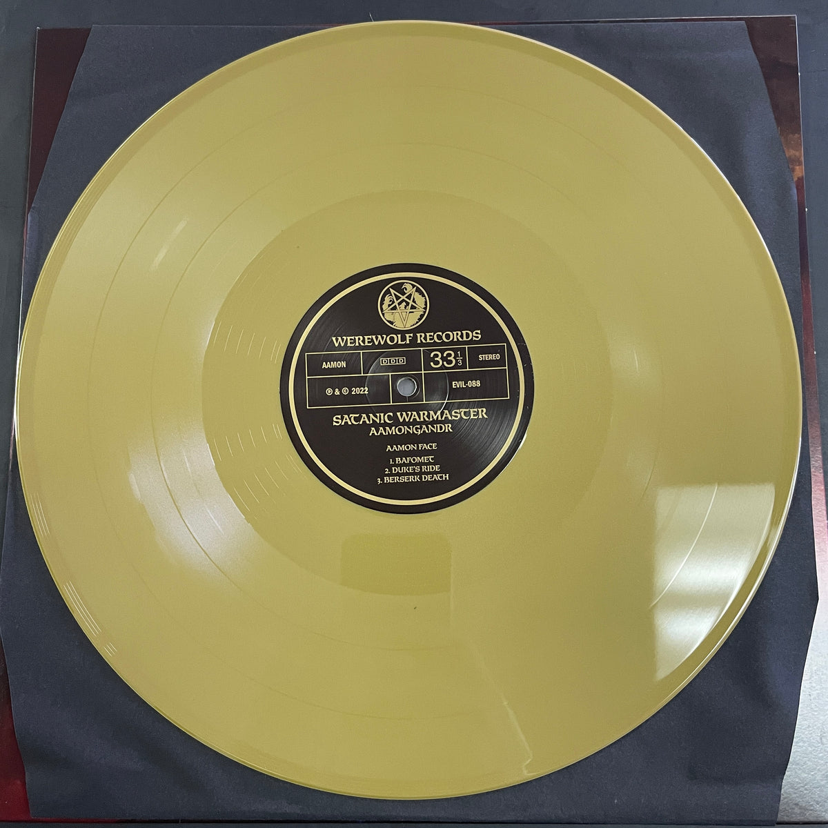 Satanic Warmaster – Aamongandr LP (used)