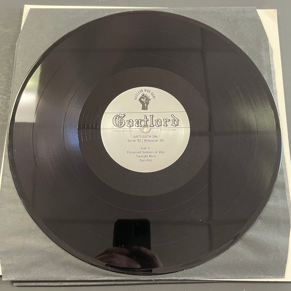 Goatlord – Demo ’87 / Reh ’88 double LP (used)