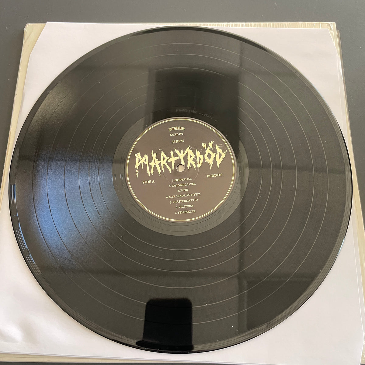 Martyrdöd – Elddop LP (used)