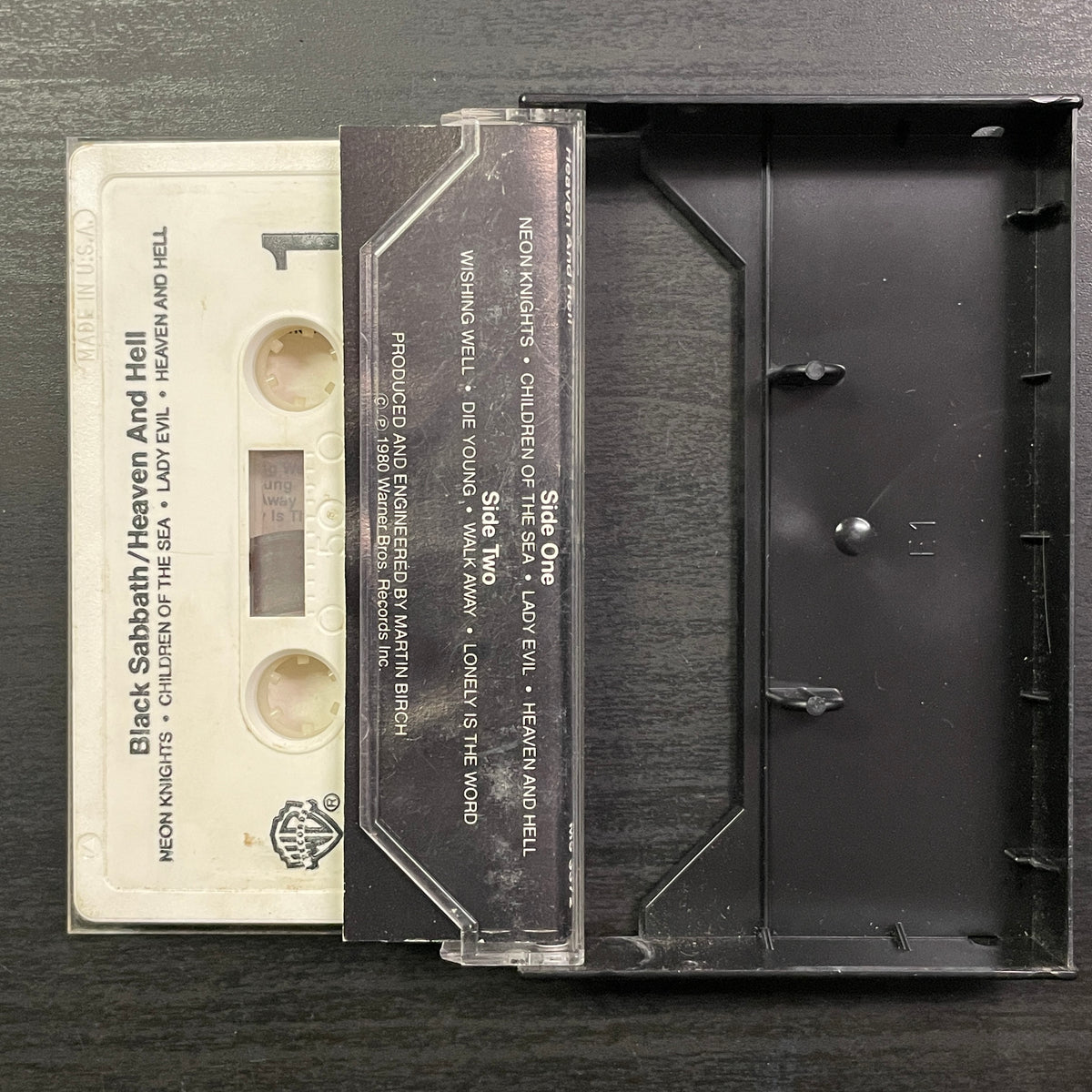 Black Sabbath – Heaven And Hell original cassette tape (used)