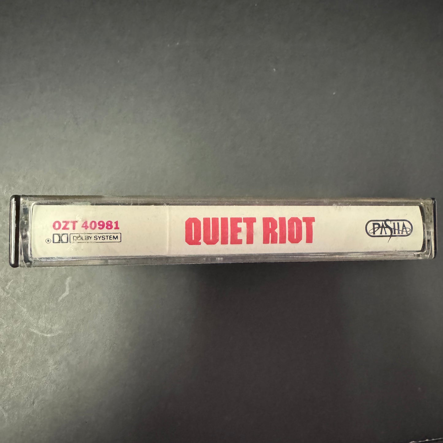 Quiet Riot - QR original cassette tape (used)