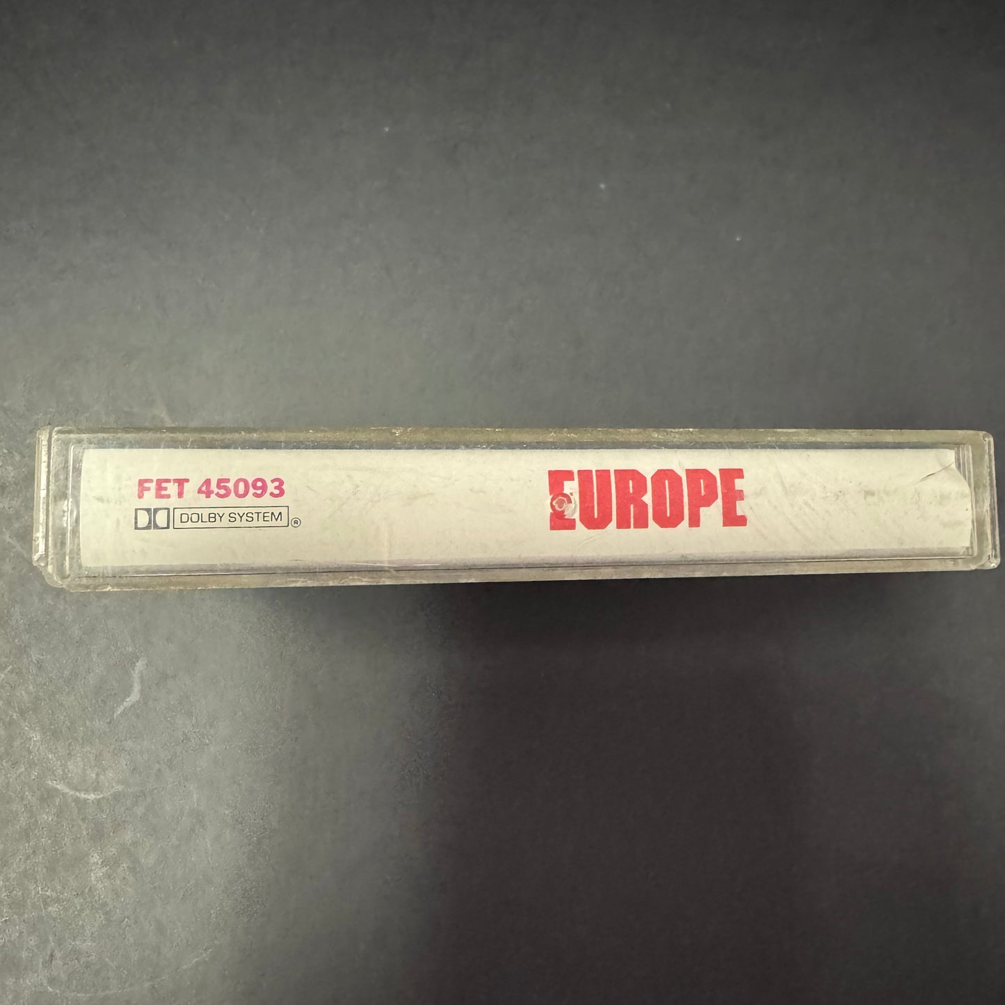 Europe - Europe cassette tape (used)