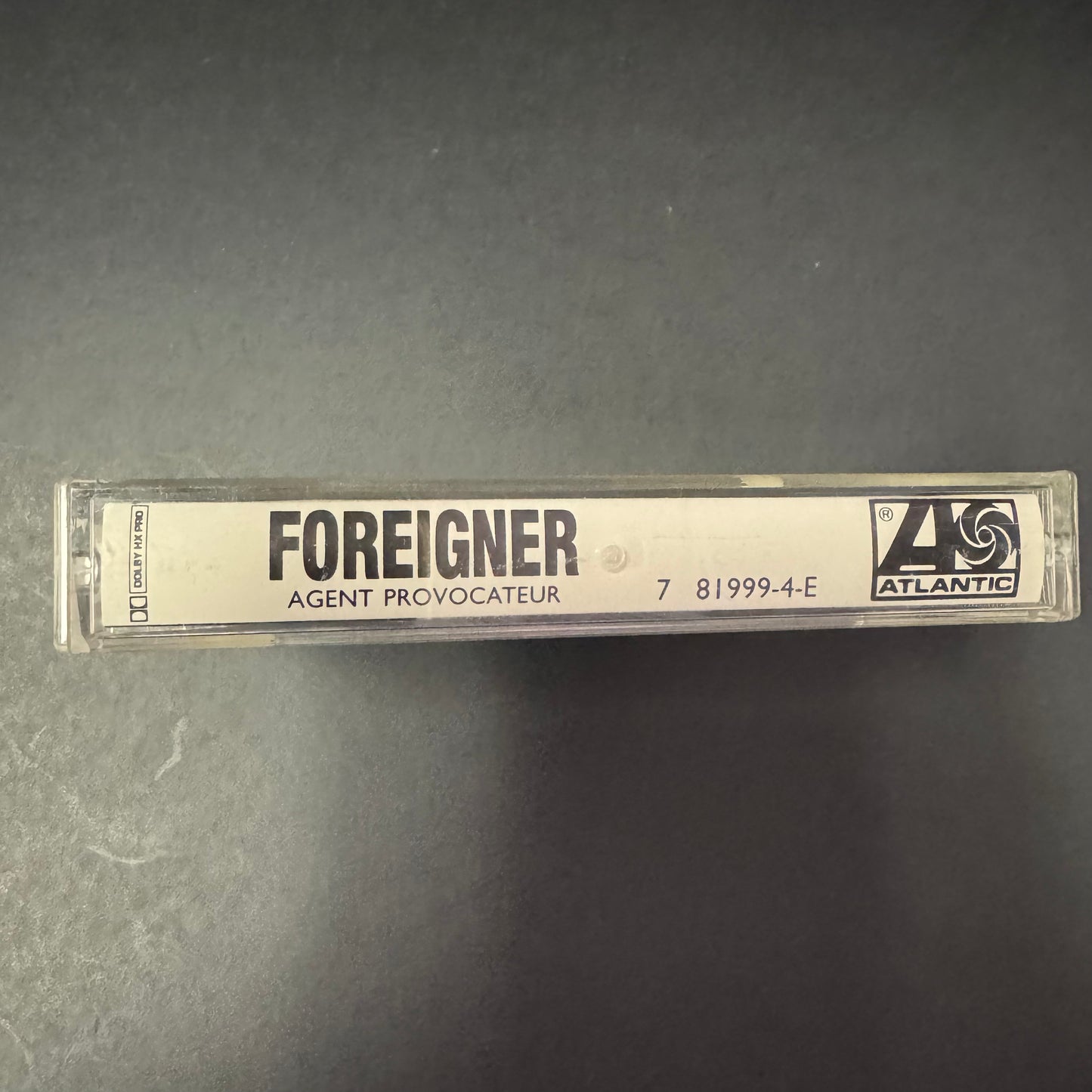 Foreigner - Agent Provocateur original cassette tape (used)