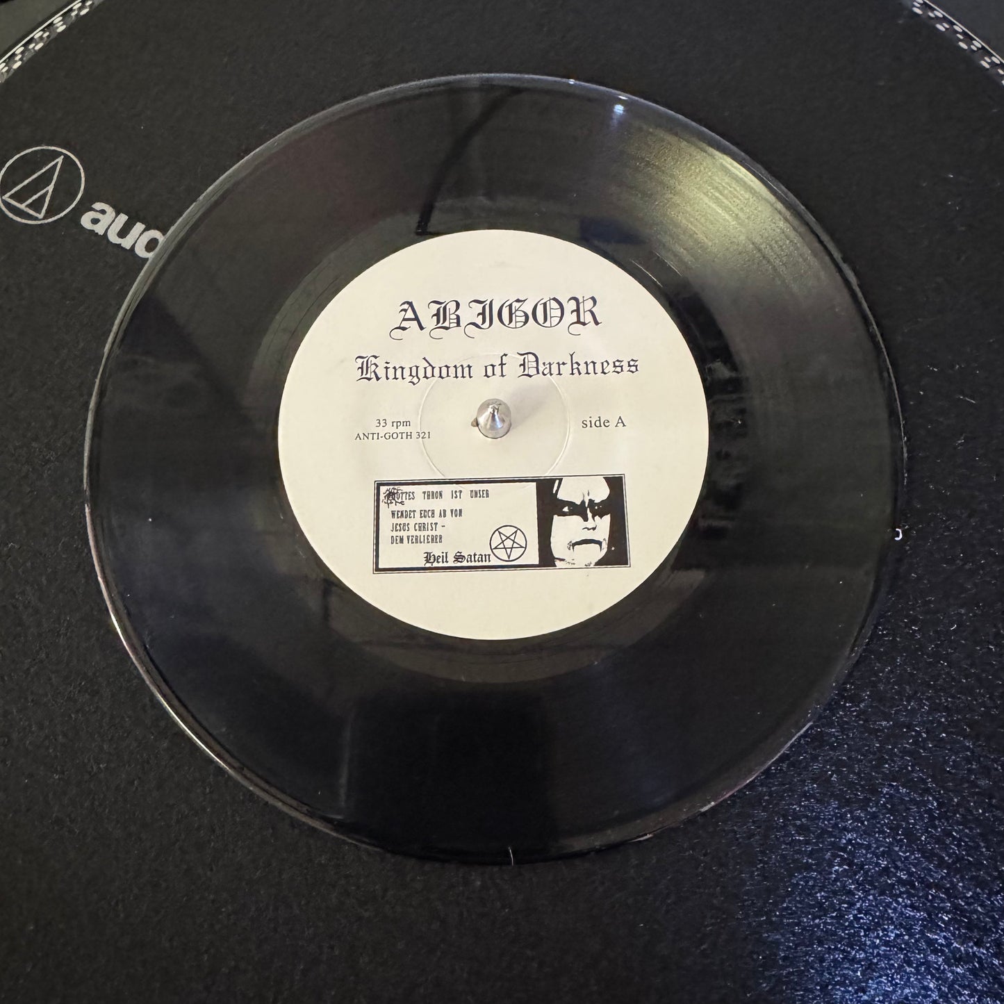 Imhotep #11 magazine + Abigor - Kingdom Of Darkness 7" EP