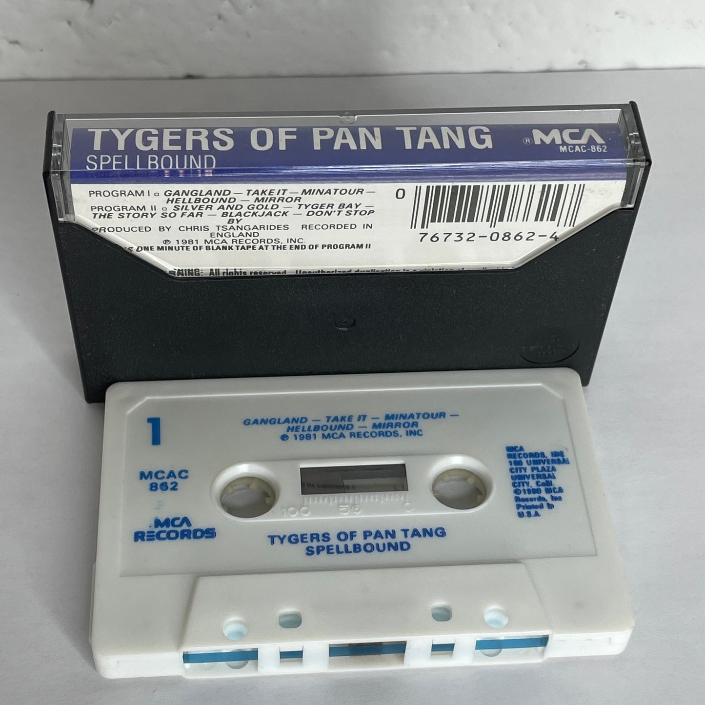 Tygers of Pan Tang - Spellbound original cassette (used)