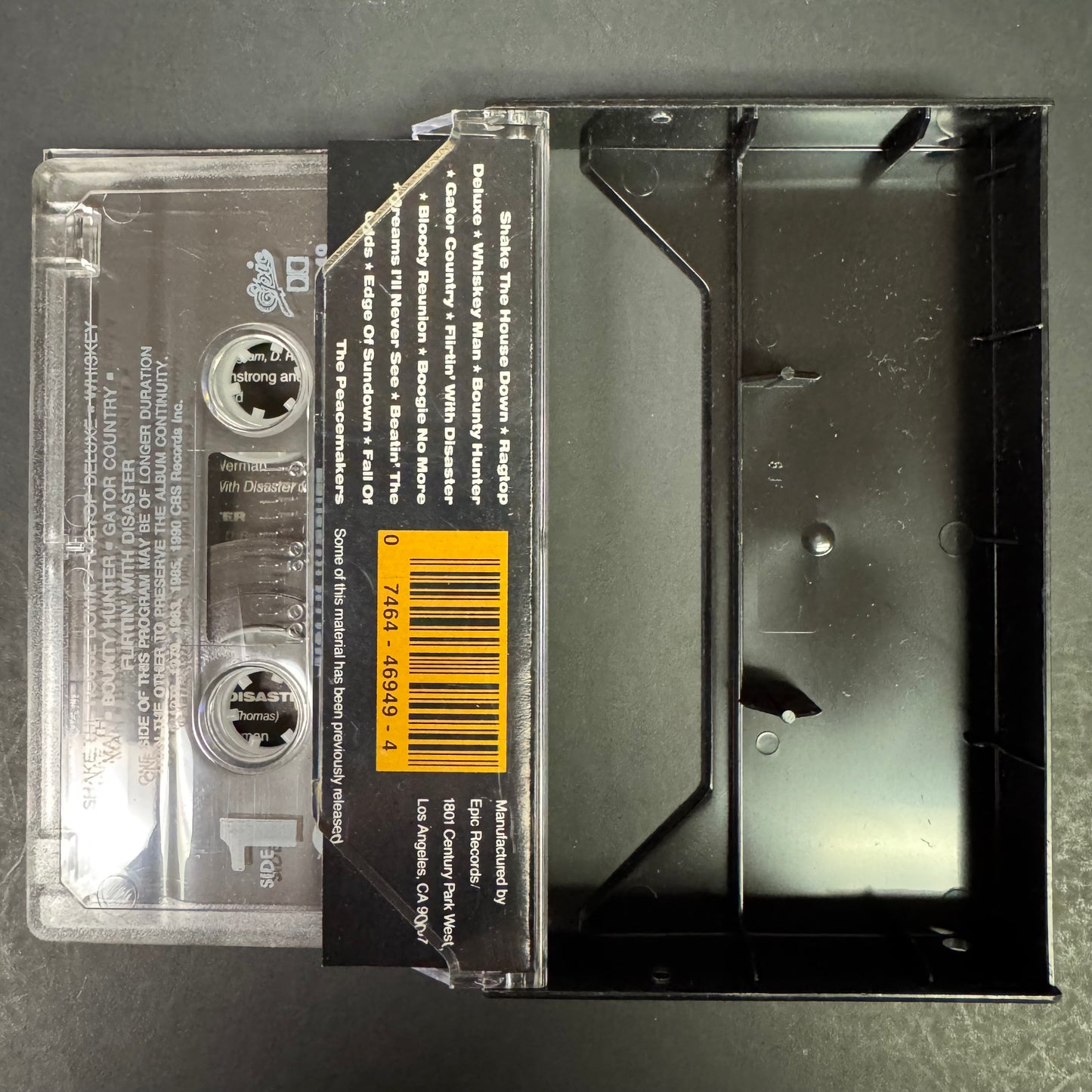 Molly Hatchet – Greatest Hits original cassette tape (used)