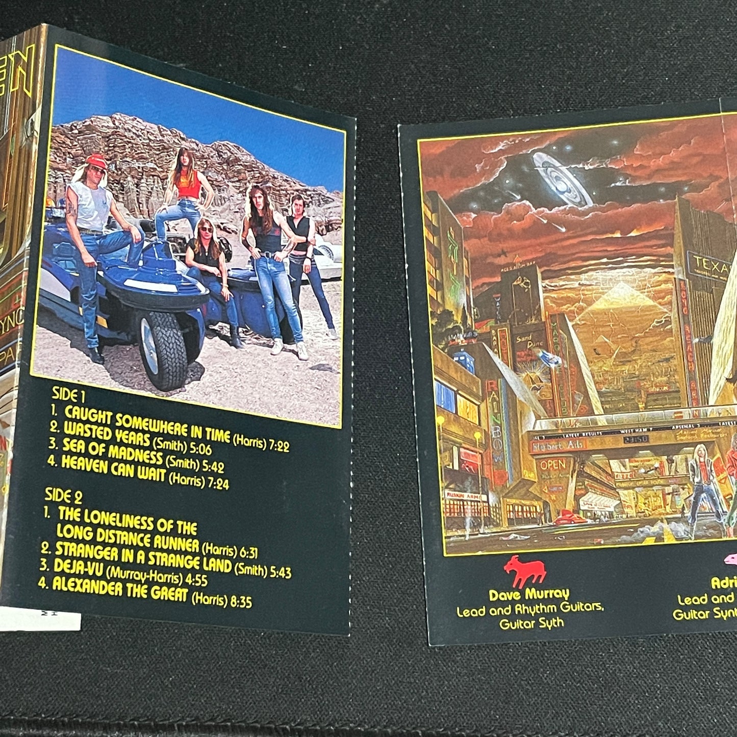 Iron Maiden - Somewhere In Time original cassette tape