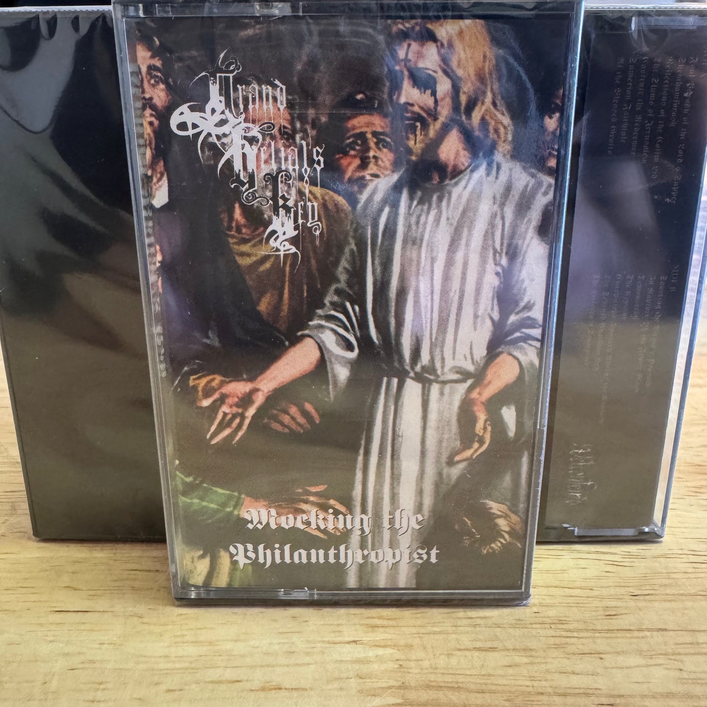 Grand Belial's Key - Mocking The Philanthropist cassette tape