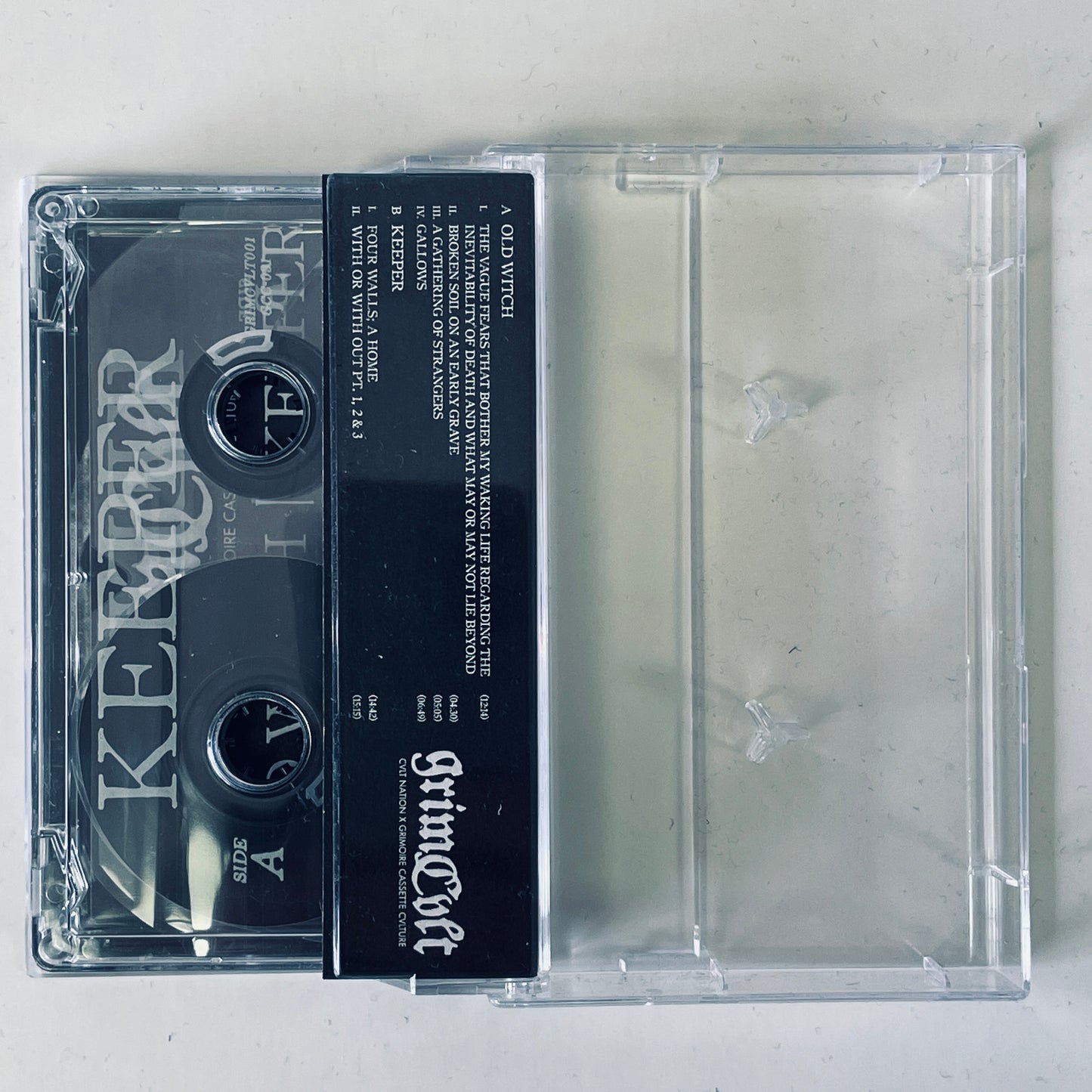 Old Witch/Keeper - Split cassette tape (used)