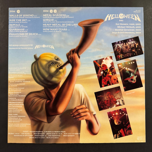 Helloween - Walls of Jericho LP - German pressing (used)