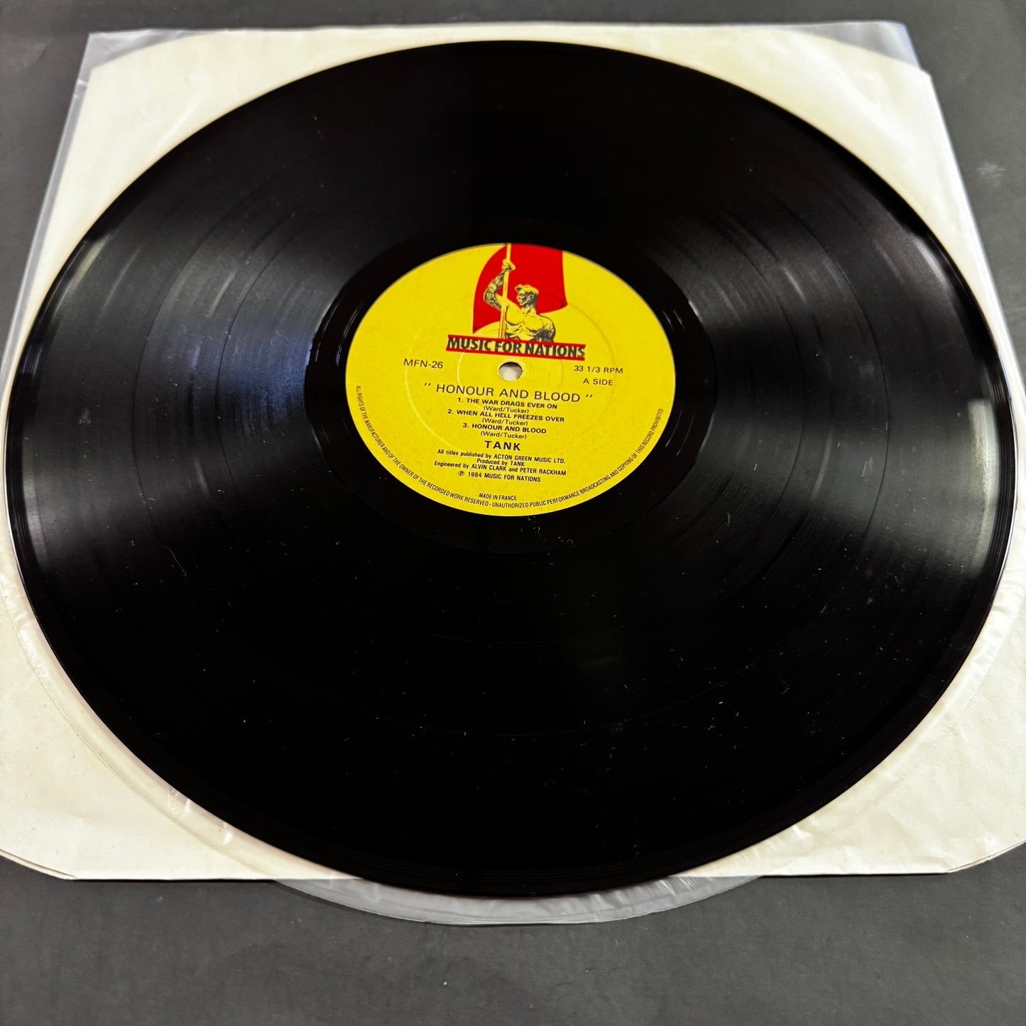 Tank - Honour and Blood original LP (used)