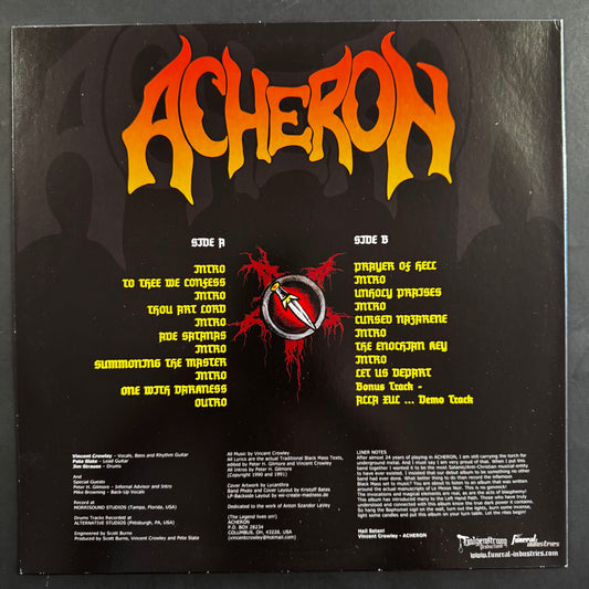Acheron - Rites of the Black Mass LP (used)