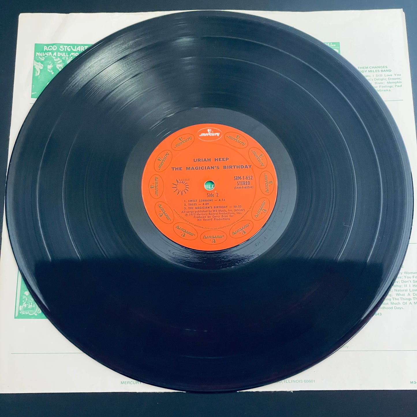 Uriah Heep - The Magician's Birthday original LP (used)