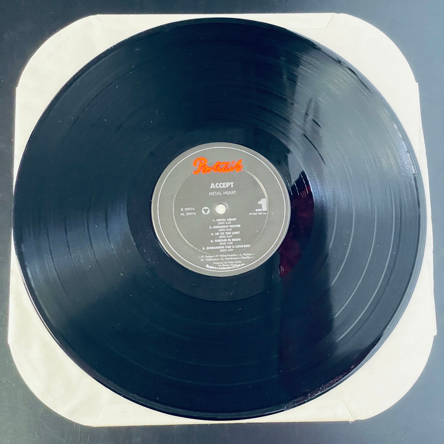Accept - Metal Heart original LP (used)