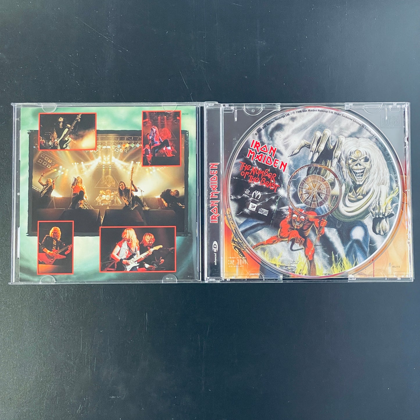 Iron Maiden - The Number of the Beast CD (used)