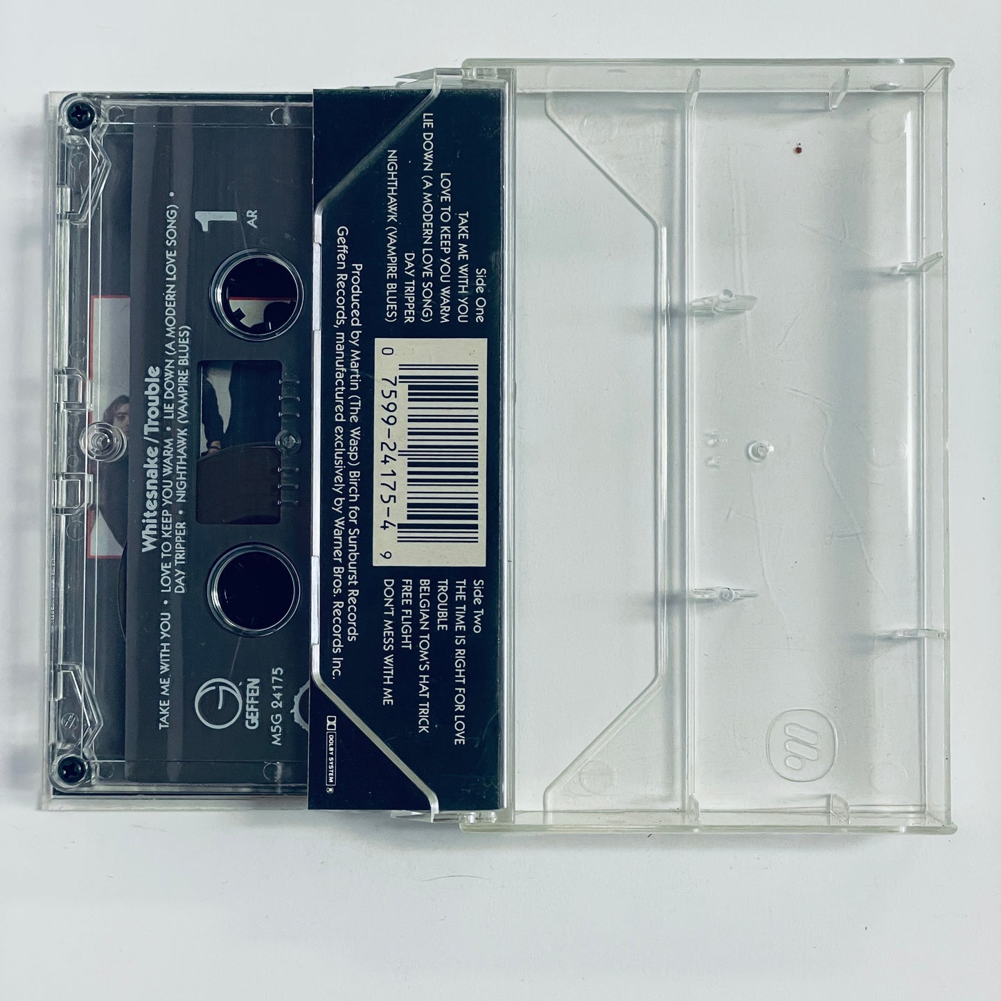 Whitesnake – Trouble cassette tape (used)