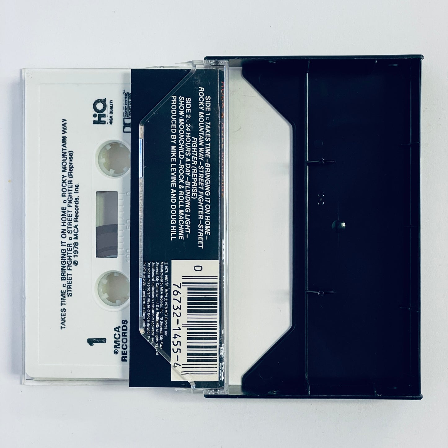 Triumph – Rock & Roll Machine cassette tape (used)