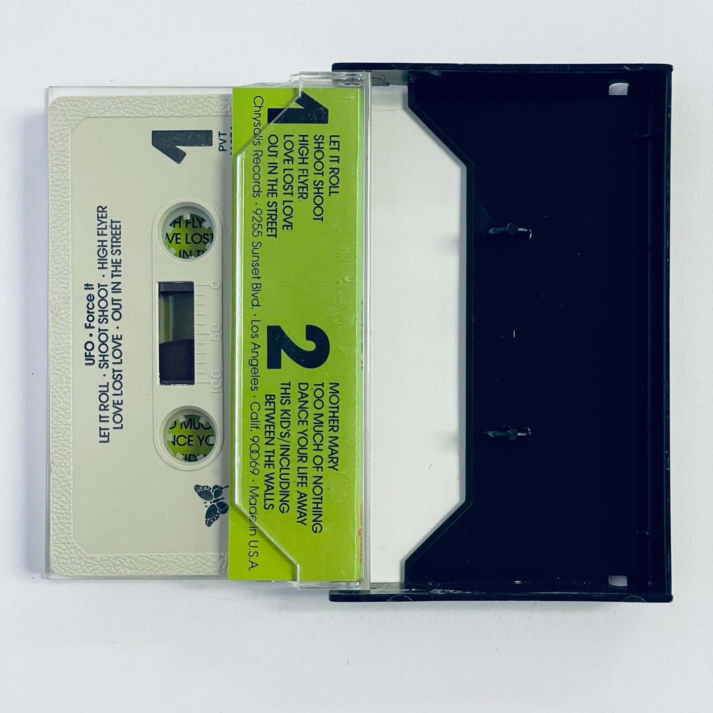UFO - Force It cassette tape (used)