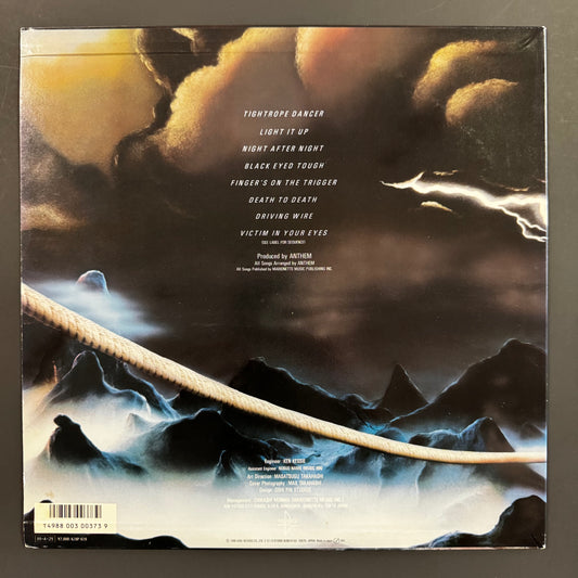 Anthem - Tightrope original LP - Japanese pressing (used)