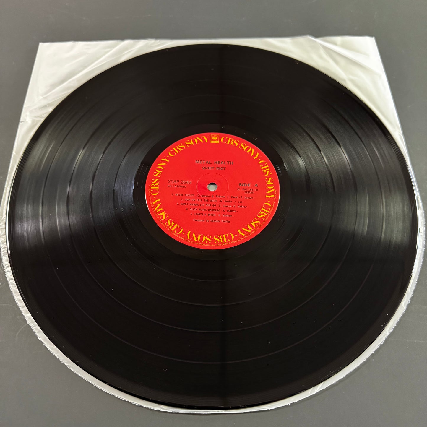 Quiet Riot - Metal Health original LP - Japanese pressing with obi (used)