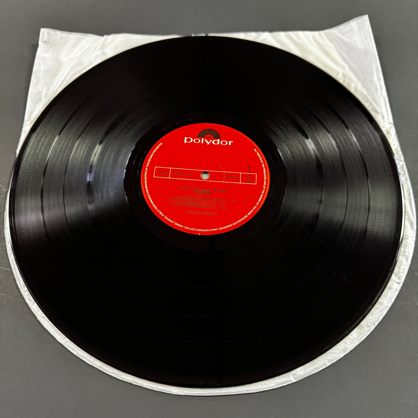 Rainbow - Long Live Rock 'n' Roll LP - Japanese pressing (used)