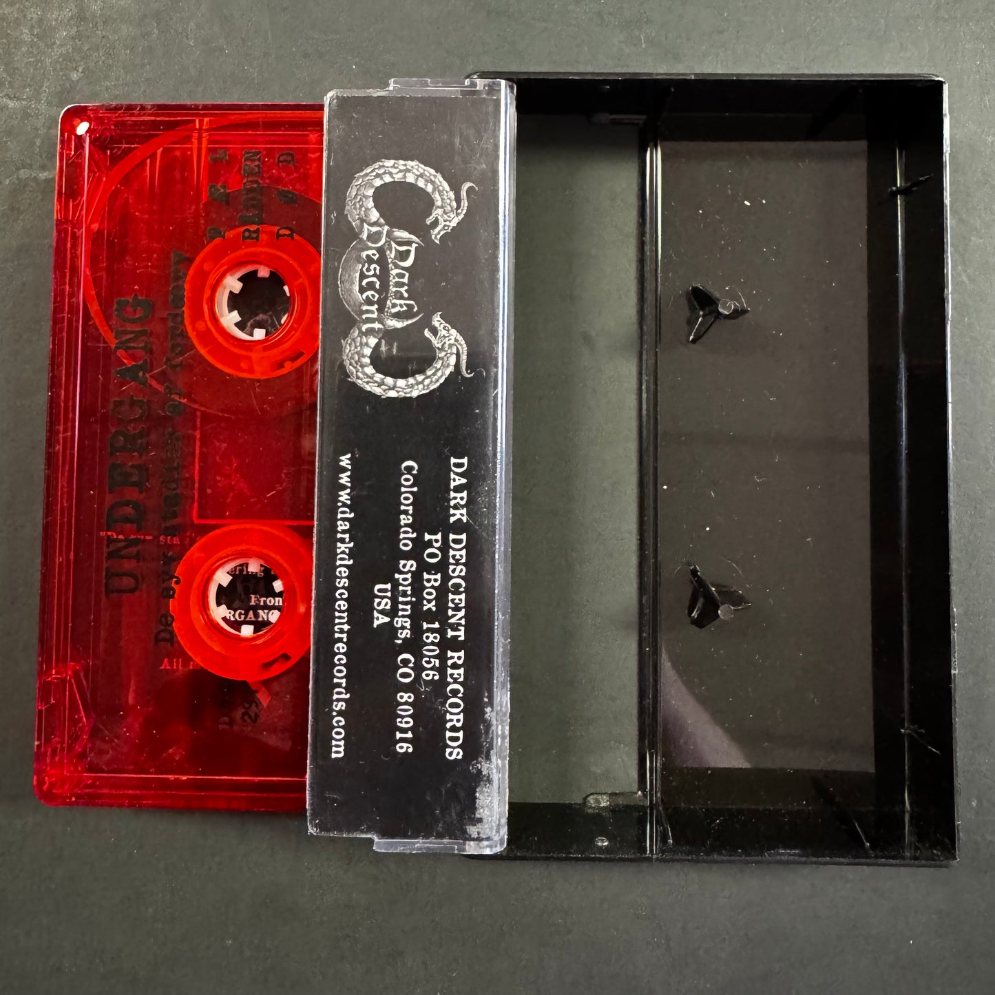 Undergang - De syv stadier af fordærv cassette tape (used)