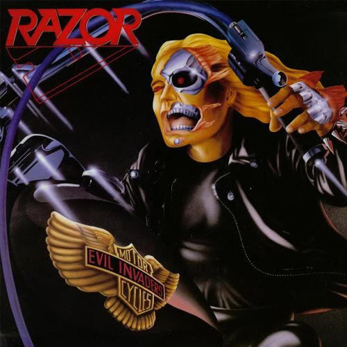 Razor - Evil Invaders LP (Hammerheart Pressing)