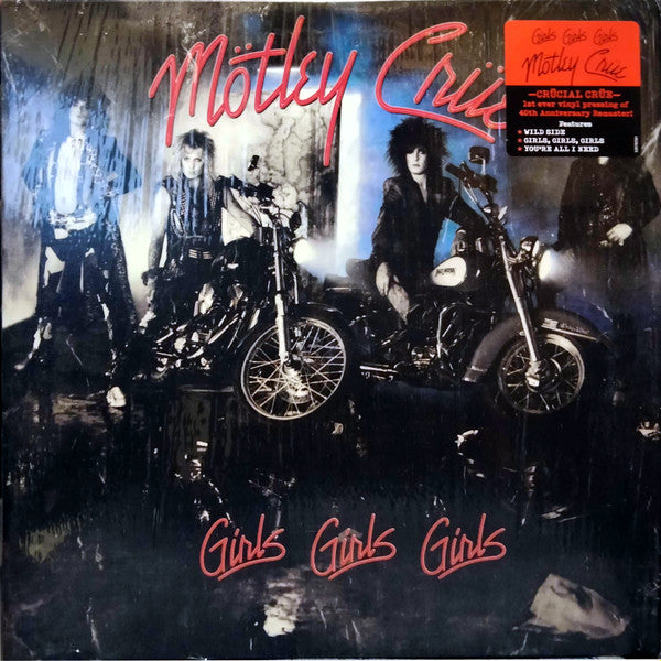 Mötley Crüe - Girls, Girls, Girls LP