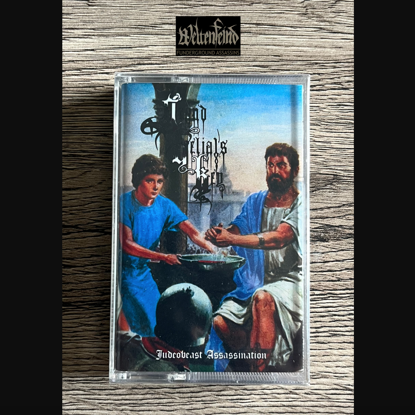 Grand Belial's Key - Judeobeast Assassination cassette tape Grand Belial's Key - Judeobeast Assassination cassette tape