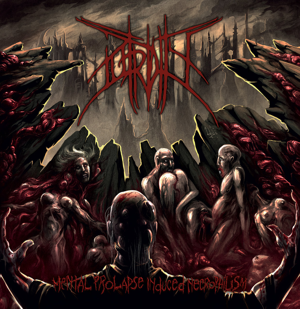 Putridity - Mental Prolapse Induced Necrophilism LP