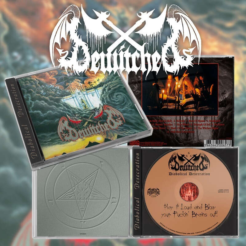 Bewitched - Diabolical Desecration CD