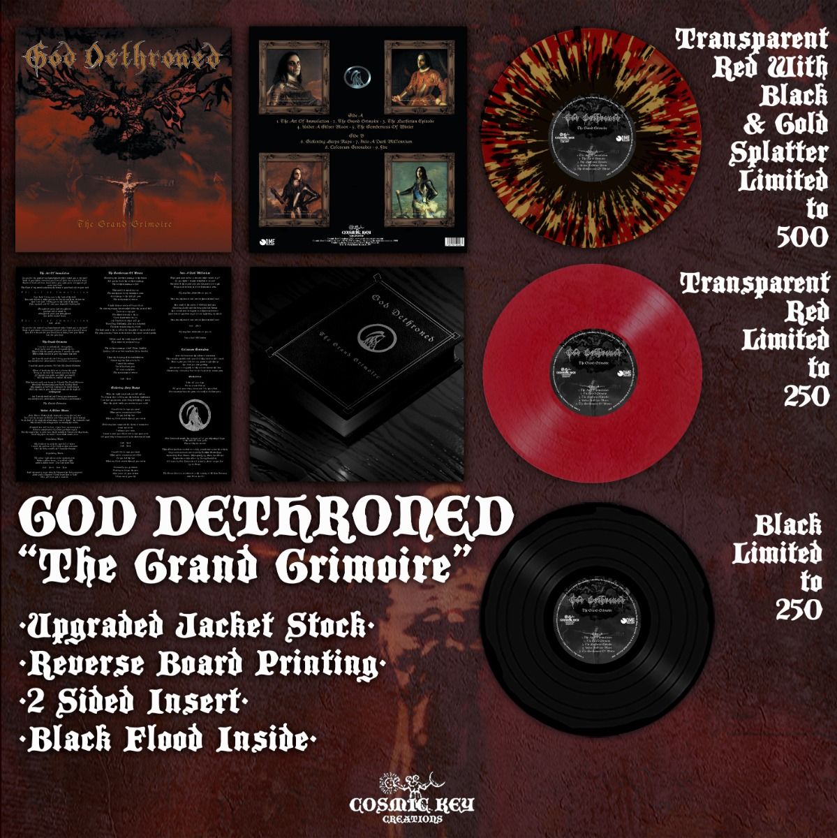 God Dethroned - The Grand Grimoire LP