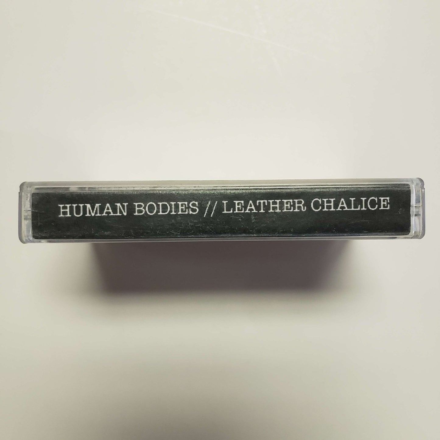 Human Bodies / Leather Chalice - Split original cassette tape (used)