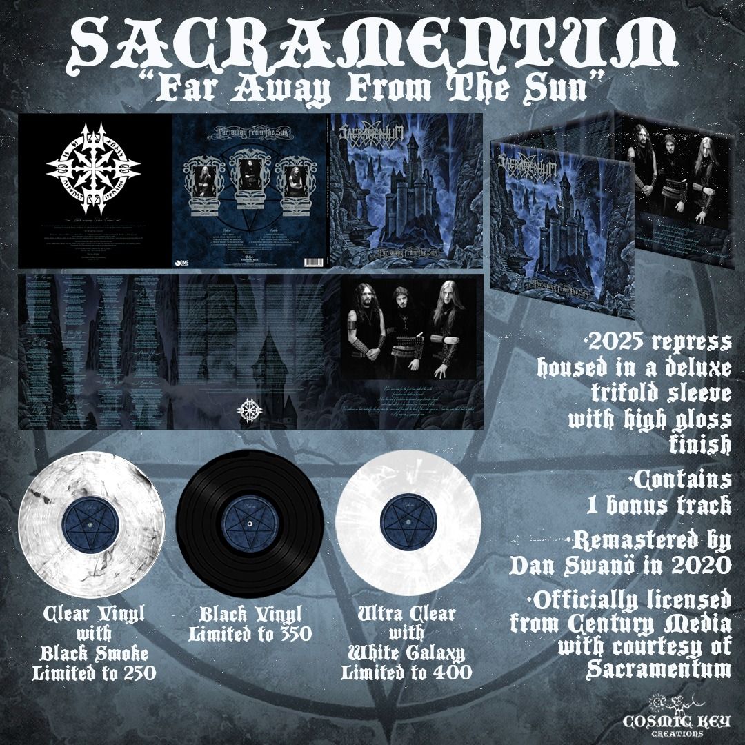 Sacramentum - Far Away From the Sun LP