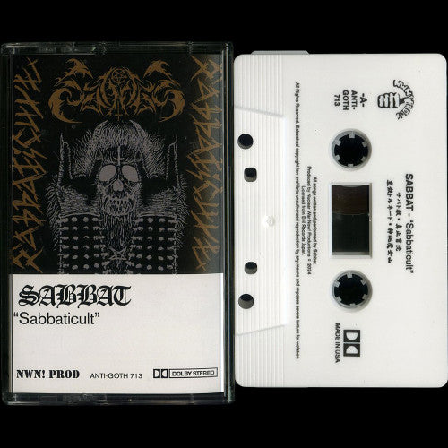 Sabbat - Sabbaticult cassette tape