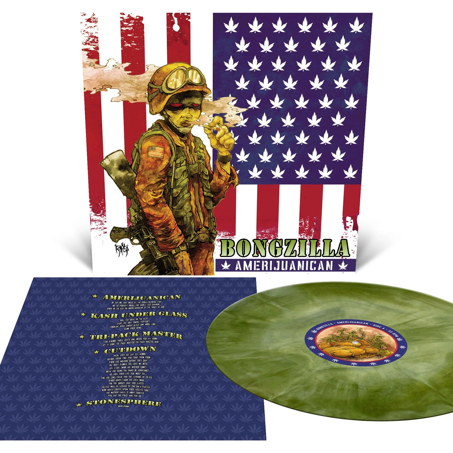 Bongzilla - Amerijuanican LP