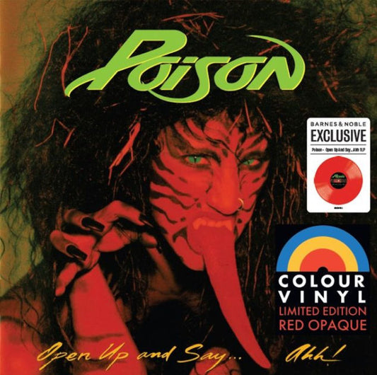 Poison - Open Up and Say ...Ahh! LP