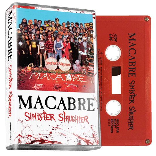 Macabre - Sinister Slaughter cassette tape
