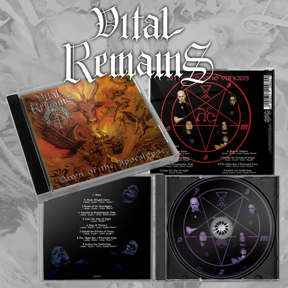 Vital Remains - Dawn of the Apocalypse CD