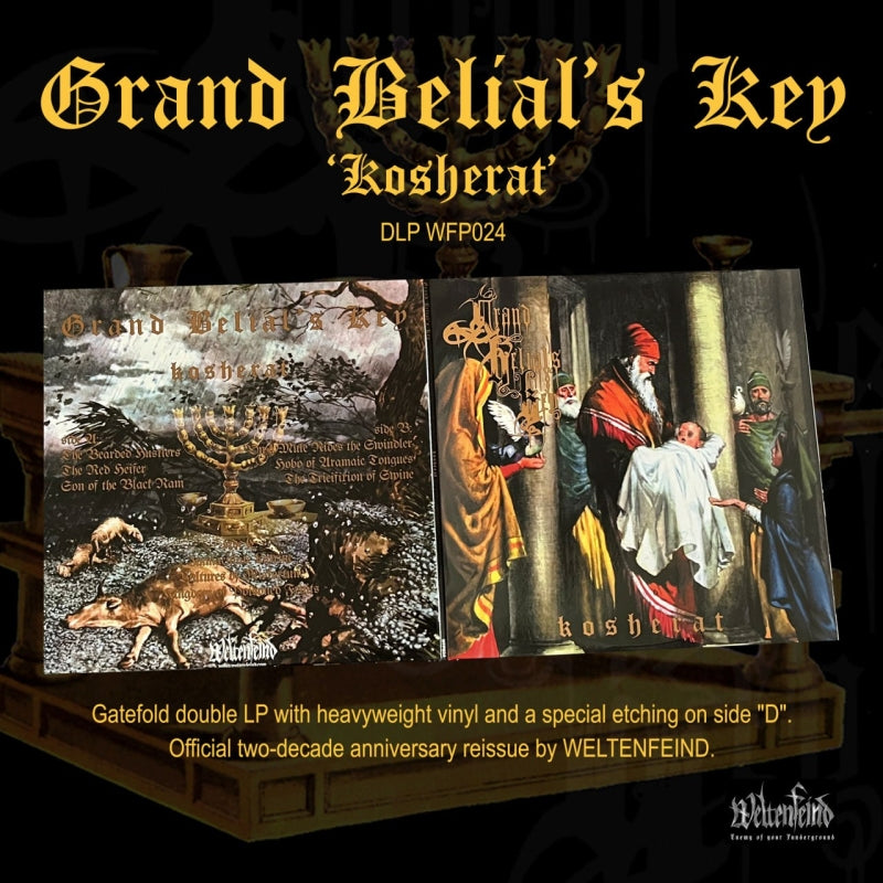 Grand Belial's Key - Kosherat double LP